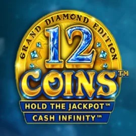 12 Coins Grand Diamond Edition by Wazdan, showcased at wildrobinn-be.com – game logo