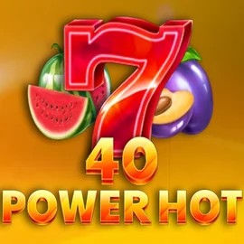 40 Power Hot slot logo by Amusnet Interactive at Wild Robin Casino