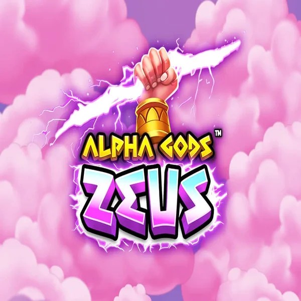 Official Slots logo: Alpha Gods Zeus by PearFiction Studios at Wild Robin Casino