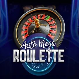 Auto Mega Roulette logo by Pragmatic Play at Wild Robin Casino