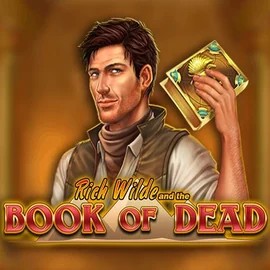 Book of Dead game by Play'n GO – logo hosted on Wild Robin Casino