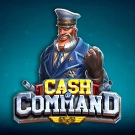 Slots logo of Cash of Command from Play'n GO at Wild Robin Casino