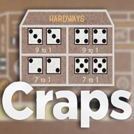Craps (Nucleus Gaming) slot logo by Nucleus Gaming at Wild Robin Casino