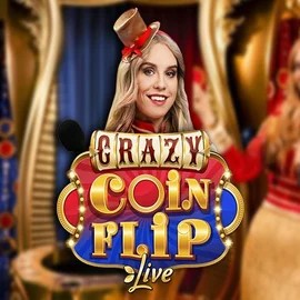 Enjoy Crazy Coin Flip by Evolution – logo hosted on wildrobinn-be.com
