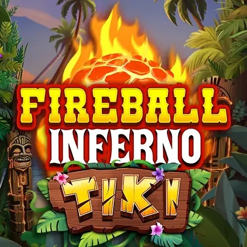 Fireball Inferno Tiki game by NetEnt – logo hosted on Wild Robin Casino