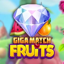 Giga Match Fruits by RubyPlay, showcased at wildrobinn-be.com – game logo
