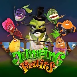 Jumping Fruits logo – Slots by Wazdan at Wild Robin Casino