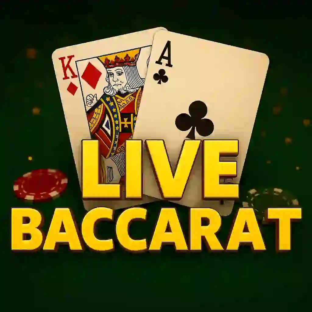 Live Baccarat slot visual from Evolution available on wildrobinn-be.com