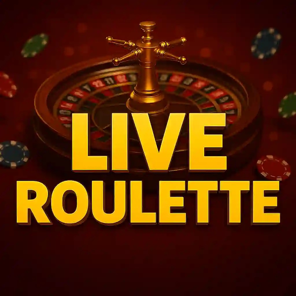 Live Roulette slot icon by Evolution, available at Wild Robin Casino