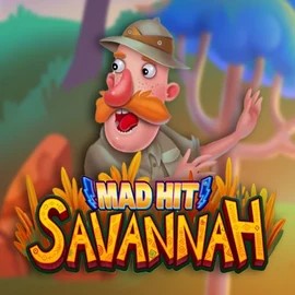 Mad Hit Savannah logo by RubyPlay Wild Robin Casino