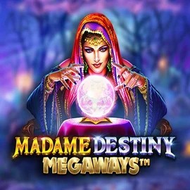 Madame Destiny Megaways logo – Slots by Pragmatic Play at Wild Robin Casino