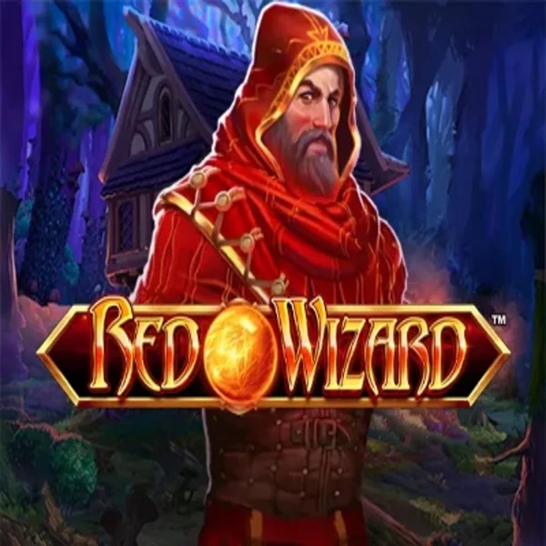 Red Wizard slot logo by Rarestone Gaming at Wild Robin Casino