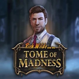Slots logo of Tome of Madness from Play'n GO at Wild Robin Casino