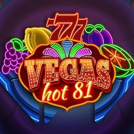 Vegas Hot 81 slot logo by Wazdan at Wild Robin Casino